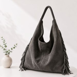 bolso gris
