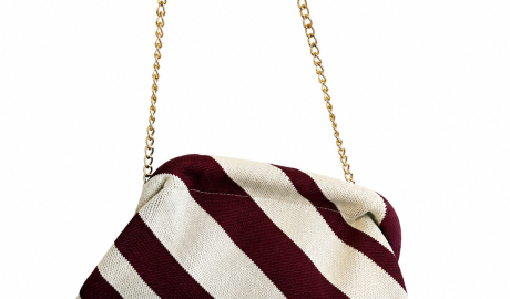 BOLSO CLUTCH TEJIDO DE RAYAS BURDEOS bdac11f2 7c8a 4aae 9b13 42d7604e7d0f