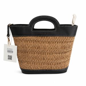 bolso peq mimbre neg