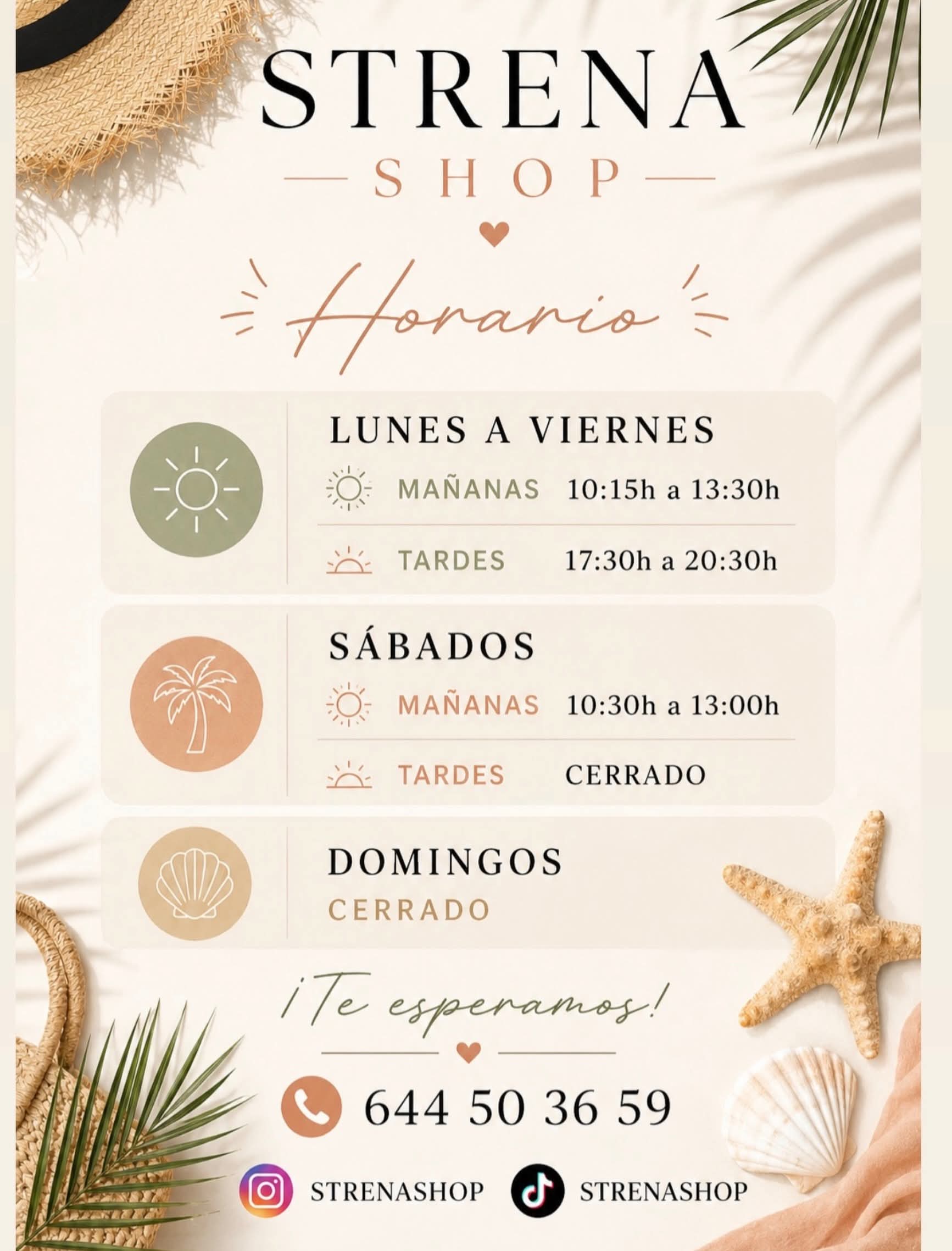 strena shop horario 2026