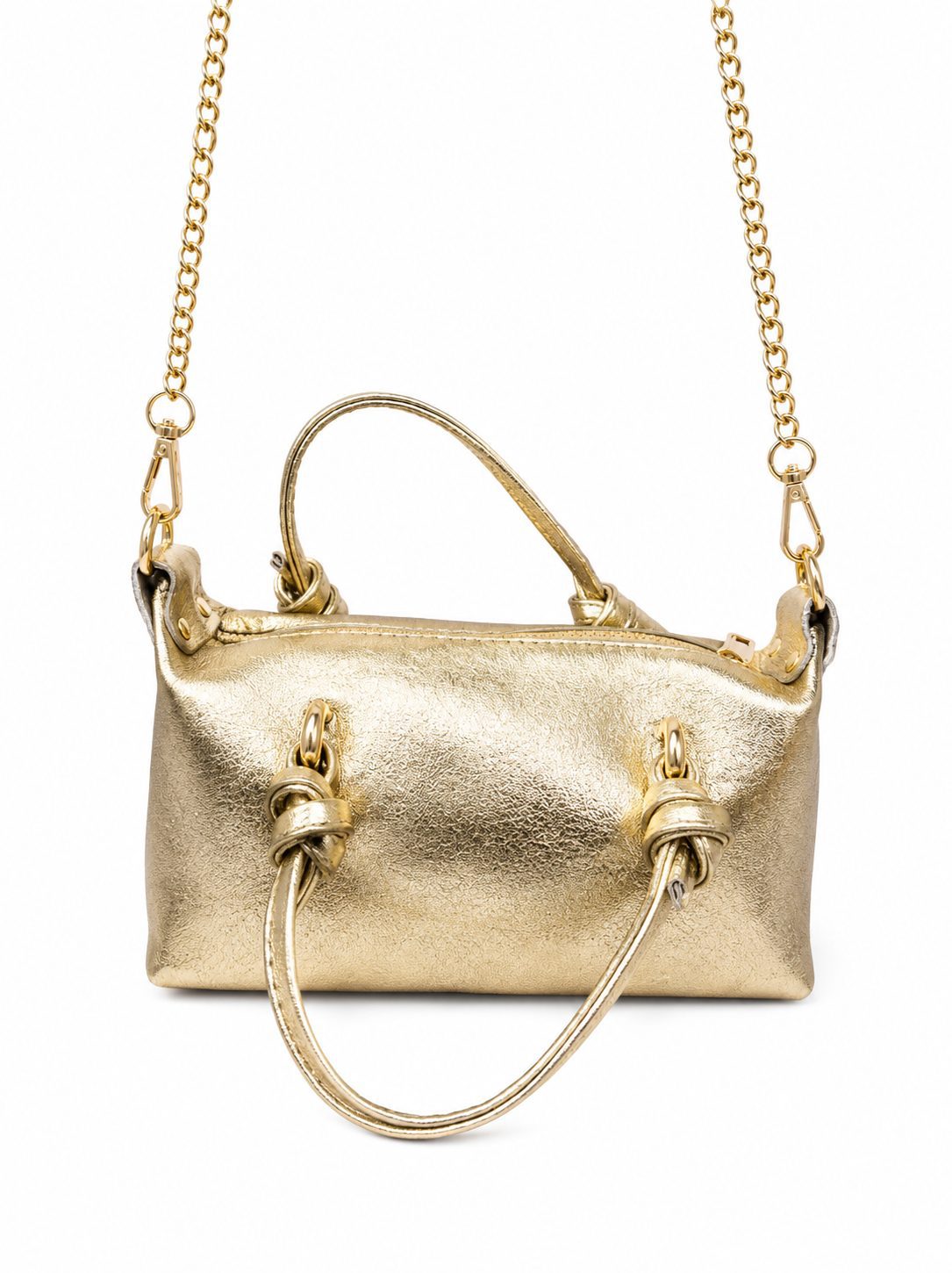 bolso dorado piel bolso dorado piel