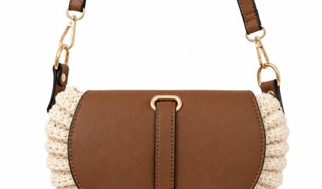 BOLSO BANDOLERA DE RAFIA TRENZADA bolso huevo