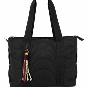 bolso negro amplio