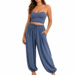 conjunto azul mujer