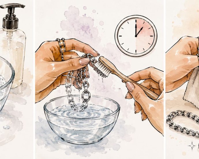 Limpieza y cuidado de joyas de acero inoxidable. limpieza y cuidado de joyas de acero inoxidable optimizada