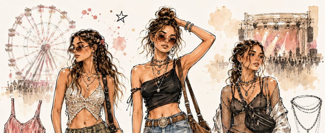 Guía de Supervivencia para Festivales outfits para festivales 2026 01