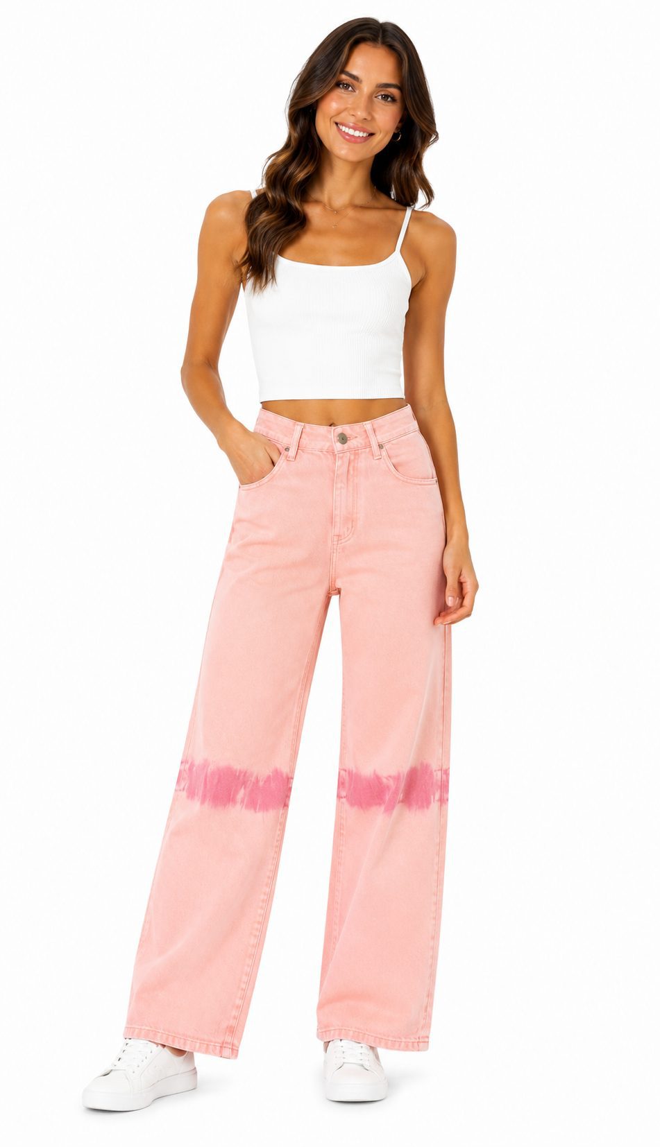 pantalon rosa degradado pantalon rosa degradado