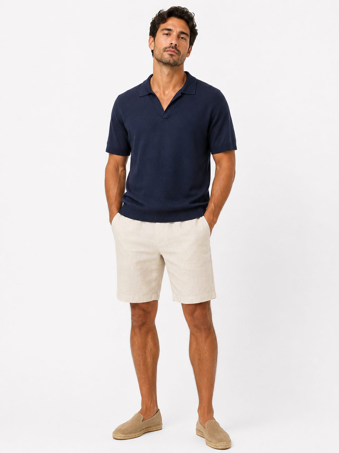 polo hombre pegado azul polo hombre pegado azul