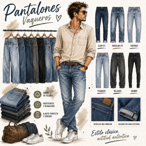 Pantalones de hombre - Vaqueros