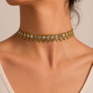 choker cristal en ruby