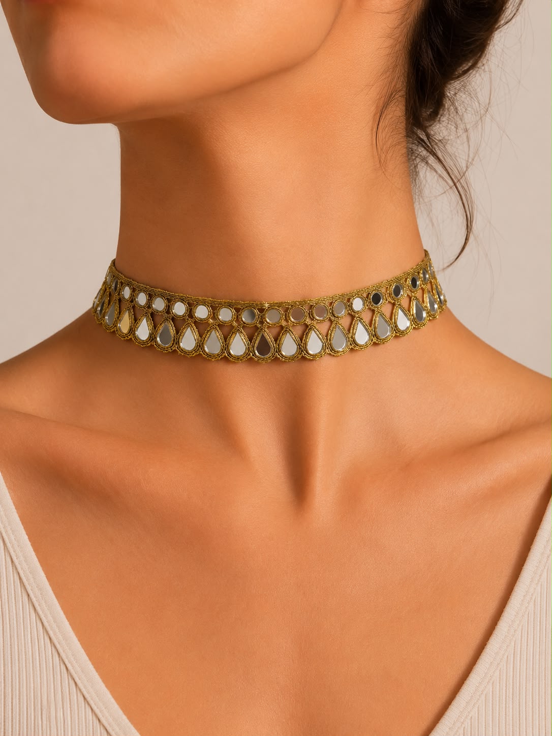 choker cristales mas chicos choker cristales mas chicos