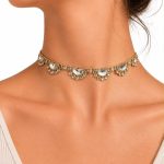 choker espej mujer