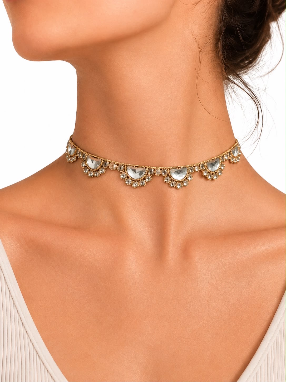 choker espej mujer choker espej mujer