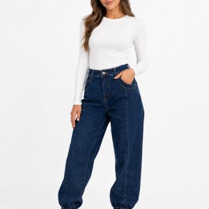 pantalón balloon vaquero