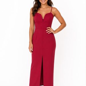 vestido roj muj