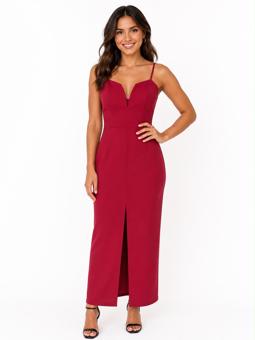 vestido roj muj vestido roj muj